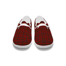 ScotsTee Shop Scottish MacColl 3 Tartan Plaid Canvas Loafer Shoes
