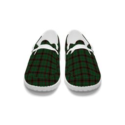 ScotsTee Shop Scottish MacDiarmid 2 Tartan Plaid Canvas Loafer Shoes
