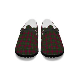 ScotsTee Shop Scottish MacGregor of Cardney Tartan Plaid Canvas Loafer Shoes