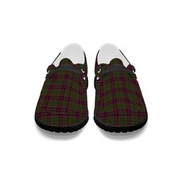 ScotsTee Shop Scottish MacIntyre and Glenorchy Tartan Plaid Canvas Loafer Shoes