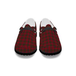 ScotsTee Shop Scottish MacElvain or MacIlvain Tartan Plaid Canvas Loafer Shoes