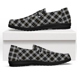 ScotsTee Shop Scottish MacFie of Colonsay Dress Tartan Plaid Canvas Loafer Shoes