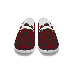 ScotsTee Shop Scottish MacFadyan MacGregor Hastie Tartan Plaid Canvas Loafer Shoes