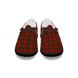 ScotsTee Shop Scottish MacGregor of Balquhidder Tartan Plaid Canvas Loafer Shoes