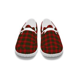 ScotsTee Shop Scottish MacGregor of Balquhidder Tartan Plaid Canvas Loafer Shoes