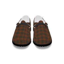 ScotsTee Shop Scottish MacDougall 1850 1 Tartan Plaid Canvas Loafer Shoes