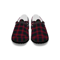 ScotsTee Shop Scottish MacInroy Rattray Tartan Plaid Canvas Loafer Shoes