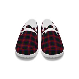 ScotsTee Shop Scottish MacInroy Rattray Tartan Plaid Canvas Loafer Shoes