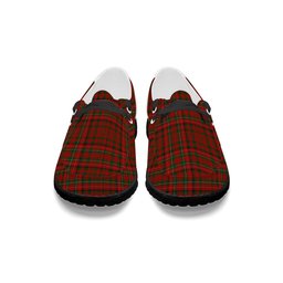ScotsTee Shop Scottish MacDonald of Staffa 2 Tartan Plaid Canvas Loafer Shoes