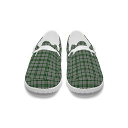 ScotsTee Shop Scottish MacGiboney Dress Tartan Plaid Canvas Loafer Shoes