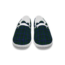 ScotsTee Shop Scottish MacKenzie Vestiarium Scoticum Tartan Plaid Canvas Loafer Shoes