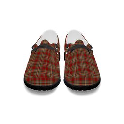 ScotsTee Shop Scottish MacKintosh Chief Tartan Plaid Canvas Loafer Shoes