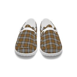 ScotsTee Shop Scottish MacKellar Dress Reproduction colours Tartan Plaid Canvas Loafer Shoes