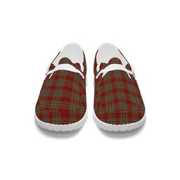 ScotsTee Shop Scottish MacKintosh 8 Tartan Plaid Canvas Loafer Shoes