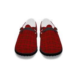 ScotsTee Shop Scottish MacKintosh 5 Tartan Plaid Canvas Loafer Shoes