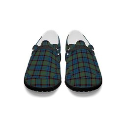 ScotsTee Shop Scottish MacNeacail Hunting Tartan Plaid Canvas Loafer Shoes