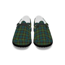 ScotsTee Shop Scottish MacNeacail Hunting Ancient Tartan Plaid Canvas Loafer Shoes