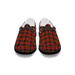 ScotsTee Shop Scottish MacNaughton 1831 Tartan Plaid Canvas Loafer Shoes