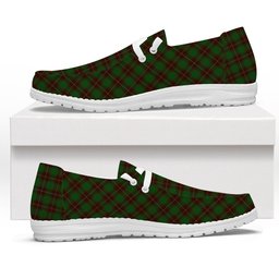 ScotsTee Shop Scottish MacPhee Hunting Tartan Plaid Canvas Loafer Shoes