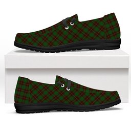 ScotsTee Shop Scottish MacPhee Hunting Tartan Plaid Canvas Loafer Shoes