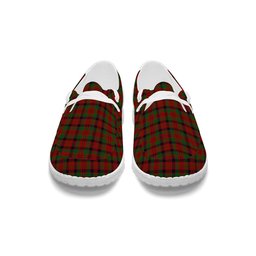 ScotsTee Shop Scottish MacNicol Inverness Tweed Mill Co Ltd Tartan Plaid Canvas Loafer Shoes
