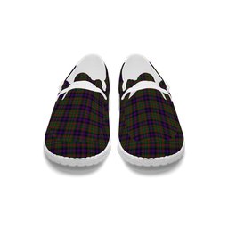 ScotsTee Shop Scottish MacLaren Regent Tartan Plaid Canvas Loafer Shoes