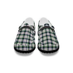 ScotsTee Shop Scottish Macnaghten Dress Modern Tartan Plaid Canvas Loafer Shoes