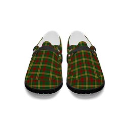 ScotsTee Shop Scottish MacMillan 1946 Tartan Plaid Canvas Loafer Shoes