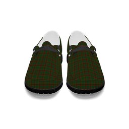 ScotsTee Shop Scottish Macnaghten Hunting Tartan Plaid Canvas Loafer Shoes