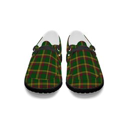 ScotsTee Shop Scottish MacMillan Anc Clans Originaux Tartan Plaid Canvas Loafer Shoes
