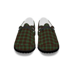 ScotsTee Shop Scottish MacPhee Hunting Modern Tartan Plaid Canvas Loafer Shoes