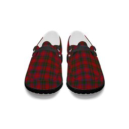 ScotsTee Shop Scottish MacQuarrie 3 Tartan Plaid Canvas Loafer Shoes