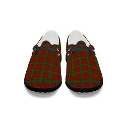 ScotsTee Shop Scottish Mauthe Unidentified Tartan Plaid Canvas Loafer Shoes
