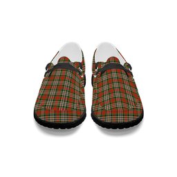 ScotsTee Shop Scottish MakGill Ancient Tartan Plaid Canvas Loafer Shoes