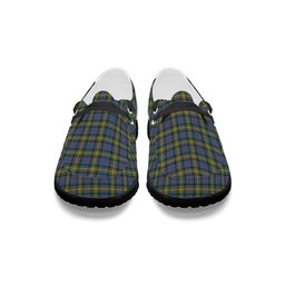 ScotsTee Shop Scottish MacSporran Ancient Tartan Plaid Canvas Loafer Shoes