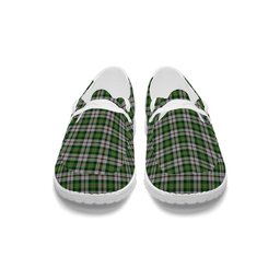 ScotsTee Shop Scottish Madewell Dress Tartan Plaid Canvas Loafer Shoes