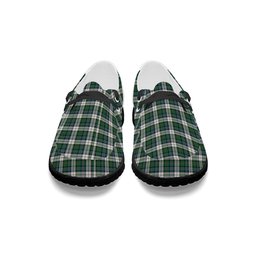 ScotsTee Shop Scottish Malcolm Dress Ancient Tartan Plaid Canvas Loafer Shoes