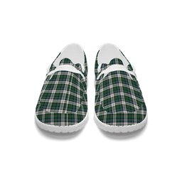 ScotsTee Shop Scottish Malcolm Dress Ancient Tartan Plaid Canvas Loafer Shoes
