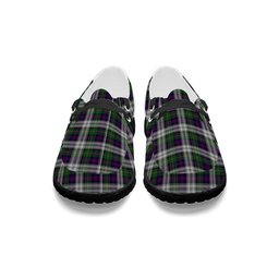ScotsTee Shop Scottish Malcolm Dress Tartan Plaid Canvas Loafer Shoes