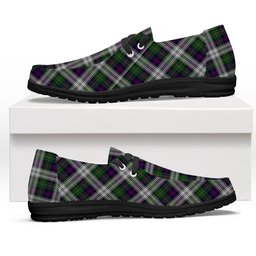 ScotsTee Shop Scottish Malcolm Dress Tartan Plaid Canvas Loafer Shoes
