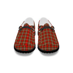 ScotsTee Shop Scottish MakGill Modern Tartan Plaid Canvas Loafer Shoes