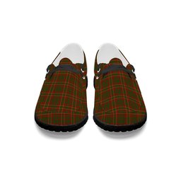 ScotsTee Shop Scottish MacRurie or MacRory Tartan Plaid Canvas Loafer Shoes