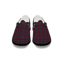 ScotsTee Shop Scottish MacTavish 2 Tartan Plaid Canvas Loafer Shoes
