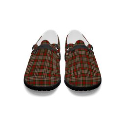 ScotsTee Shop Scottish MakGill Tartan Plaid Canvas Loafer Shoes