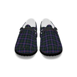ScotsTee Shop Scottish Malcolm of Berwick Modern Tartan Plaid Canvas Loafer Shoes