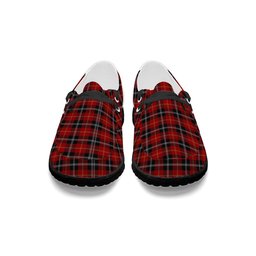 ScotsTee Shop Scottish Marjoribanks Tartan Plaid Canvas Loafer Shoes