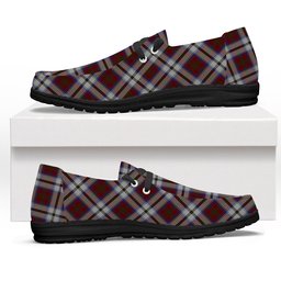ScotsTee Shop Scottish McCulloch Dress Tartan Plaid Canvas Loafer Shoes