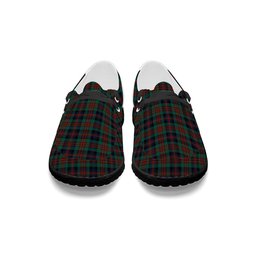 ScotsTee Shop Scottish McDuff Hunting Modern Tartan Plaid Canvas Loafer Shoes