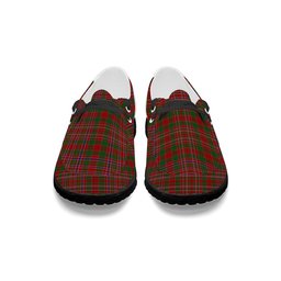 ScotsTee Shop Scottish McAlister Modern Tartan Plaid Canvas Loafer Shoes