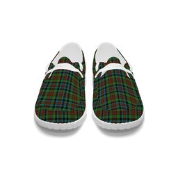 ScotsTee Shop Scottish McDuff Hunting Ancient Tartan Plaid Canvas Loafer Shoes